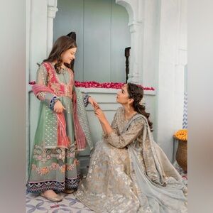 pakistani 3 pieces of salwar kameez for Girls 13-15Y